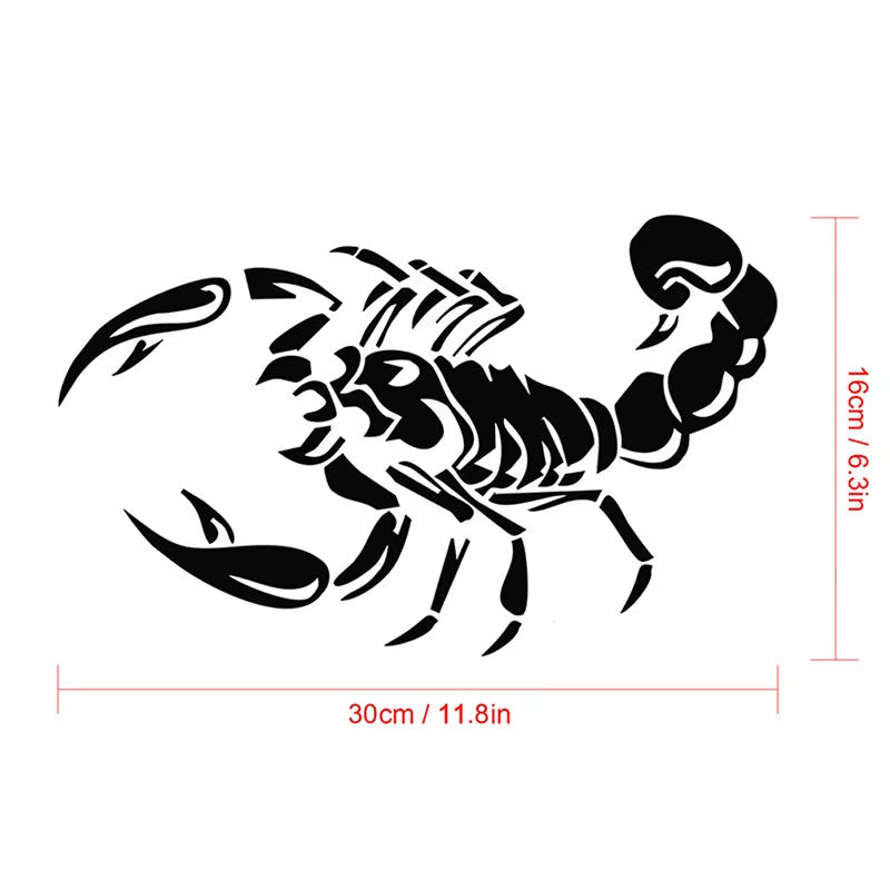 adesivo esterno auto "scorpione"